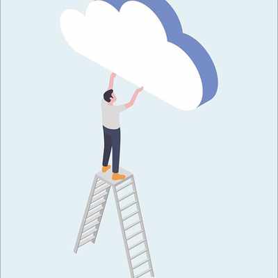 Forecast of the market of cloud services in India