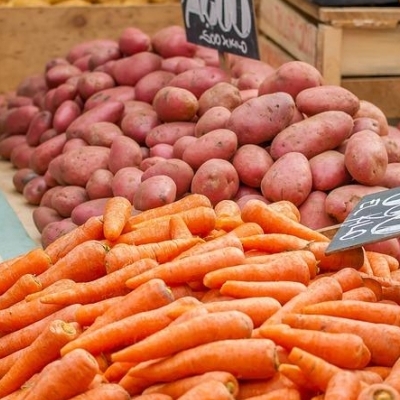 Market Analysis of Washed Potatoes and Carrots